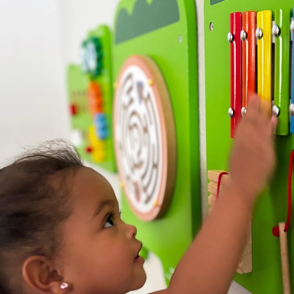 Hands-on sensory learning table